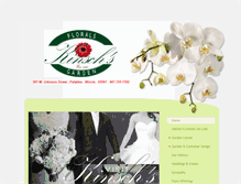 Tablet Screenshot of kinschflorist.com